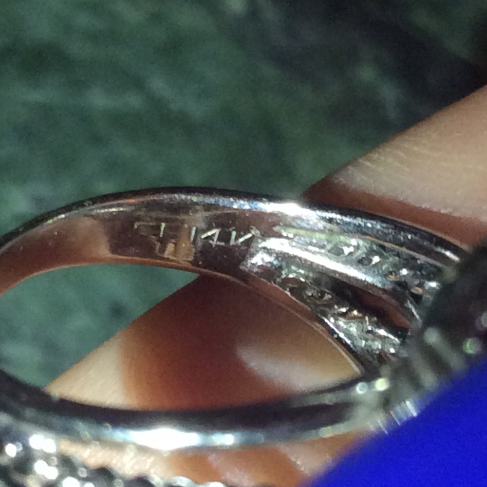 14k One Of A Kind Bonsai Tree Statement Ring - Picture 8 of 9